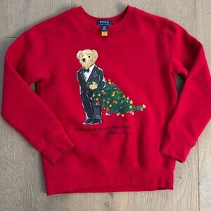 Ralph Lauren Kids Christmas Sweatshirt - S